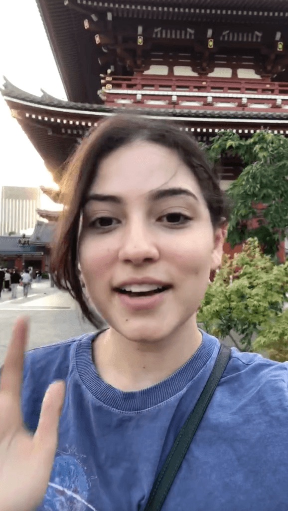 Creator fazendo uma live no TikTok